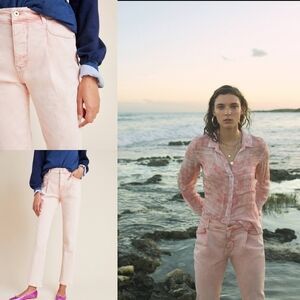 ANTHROPOLOGIE Pilcro pink acid wash jeans 29